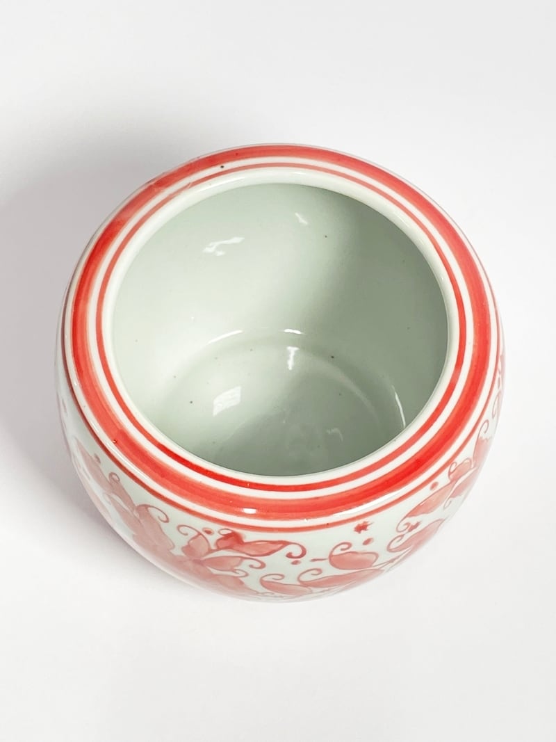 ☆新品 火鉢 ミニ火鉢 水鉢 ピンク 金魚鉢 メダカ鉢 陶器製 鉢