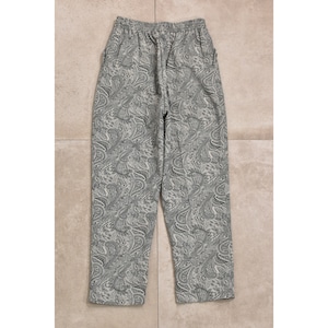80～90s Paisley pattern tapered pants Jp vtg