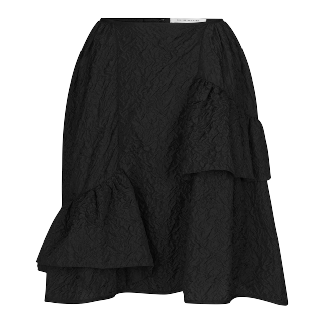 CECILIE BAHNSEN　VANILLA SKIRT　BLACK