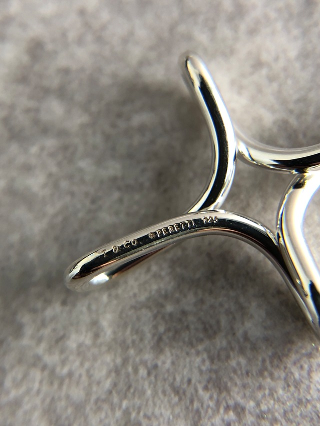 Tiffany & Co. ティファニー ネックレス シルバー オープンクロス 925 vintage ヴィンテージ オールド wcr8r8