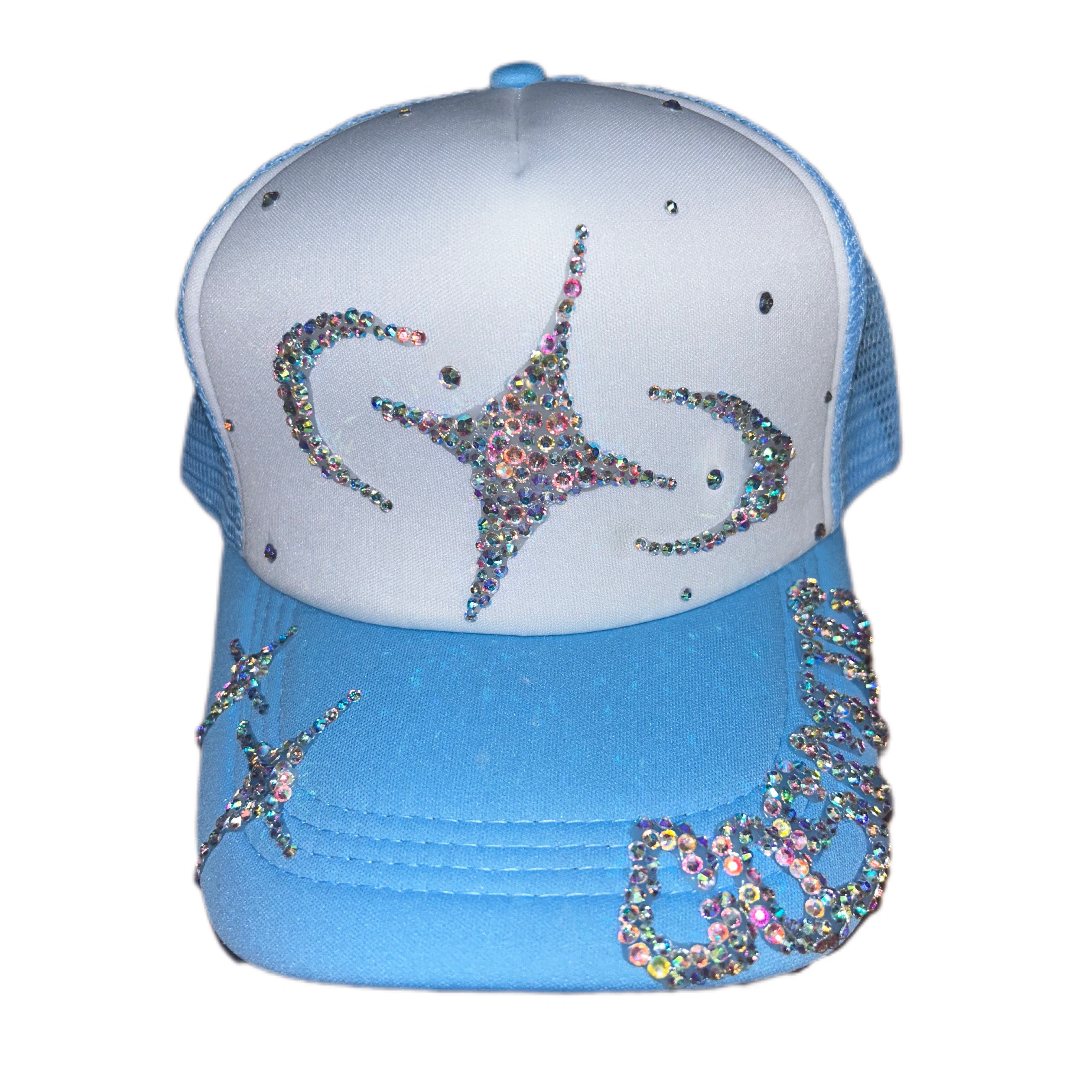 ゼログラビティZEROGRAVTY キャップ ホワイト/ブルー 水色 即完品 ZERO