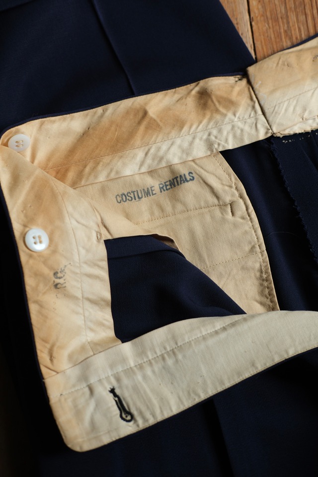 Utah／50’s “unknown” vintage gabardine slacks／Custom Rental Co