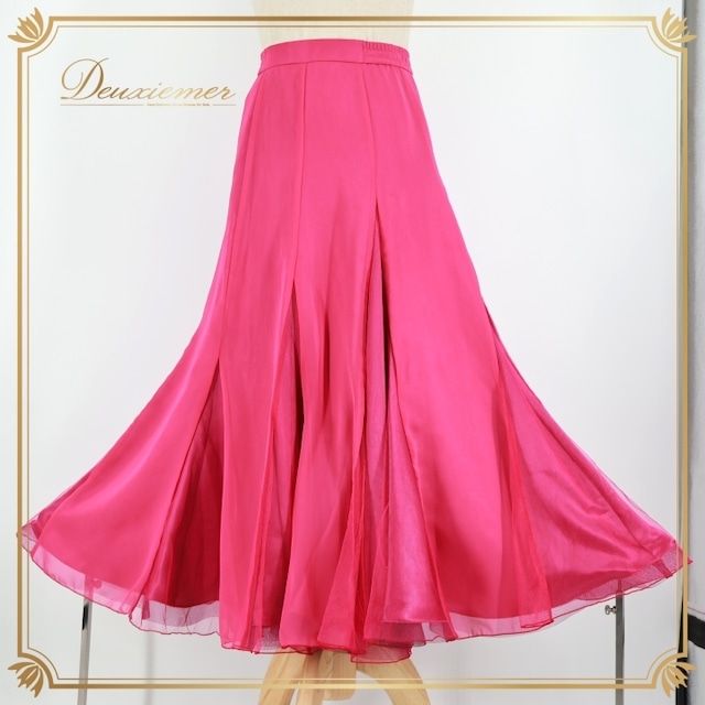 社交ダンス 衣装 スカート ピンク系 チャコットロイヤルダンス Chacott ROYAL DANCE レッスン 練習 無地 シンプル チュール 光沢 上品 日本製 スタンダード パーティー ダンス衣装 かわいい 華やか 鮮やか 社交ダンス 衣装 スカート ピンク系 チャコットロイヤルダンス Chacott ROYAL DANCE レッスン 練習 無地 シンプル チュール 光沢 上品 日本製 スタンダード パーティー ダンス衣装 かわいい 華やか 鮮やか