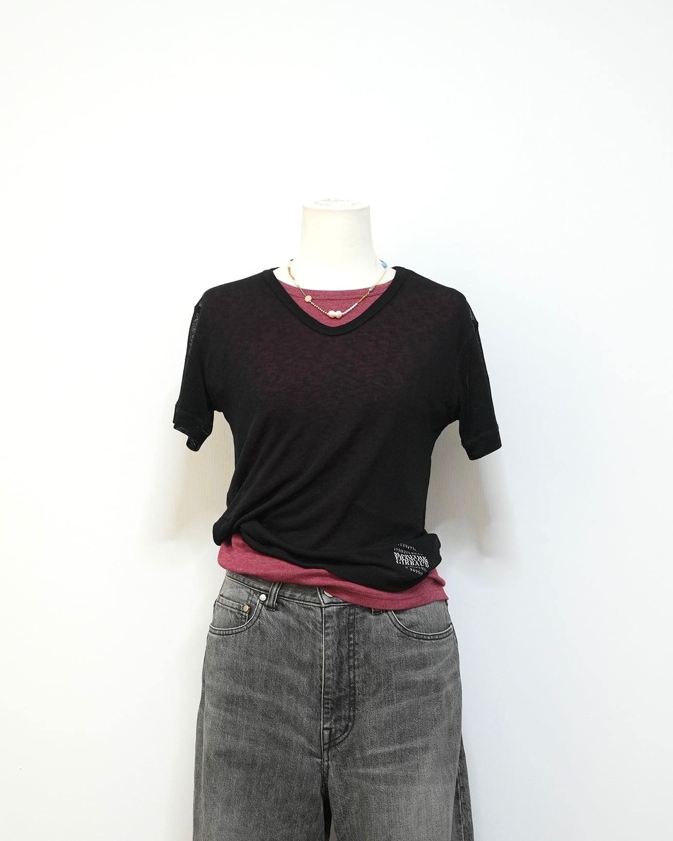 M.F.G sheer t-shirt