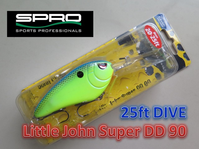 SPRO Little John Super DD 90  スプロ　リトルジョン DD 90 "Chart Blue" F-L59-01