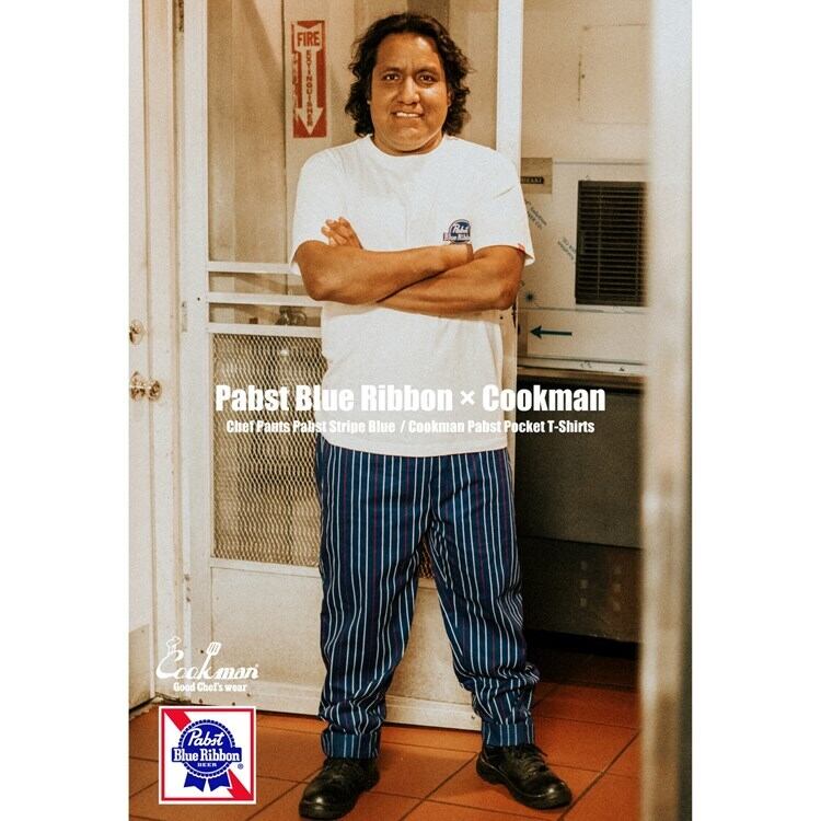 Cookman Chef Pants 「Pabst Stripe Blue」クックマン | 「Prop」宮崎 ...