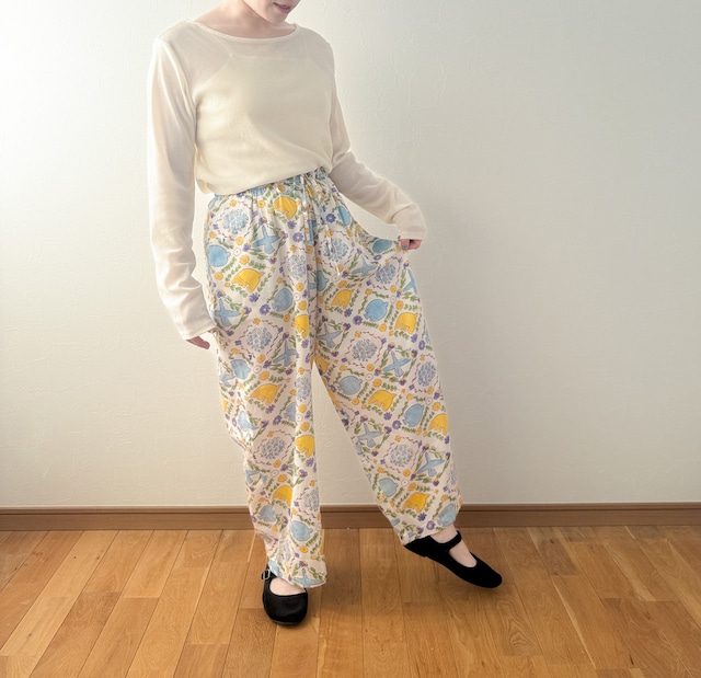 BIRD｜ オーガニックコットンワイドパンツ