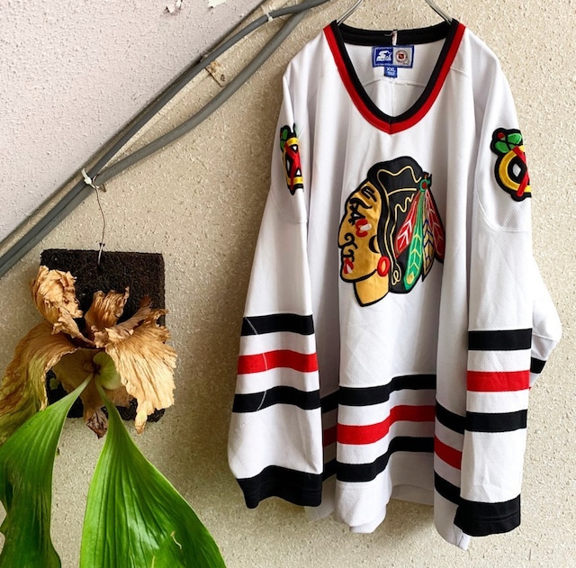 CHICAGO BLACKHAWKS game shirt  ﻿