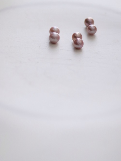 pearl round(pink) accessory