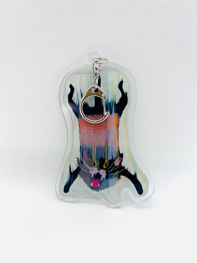 キーホルダー『Falling Cat』100mm