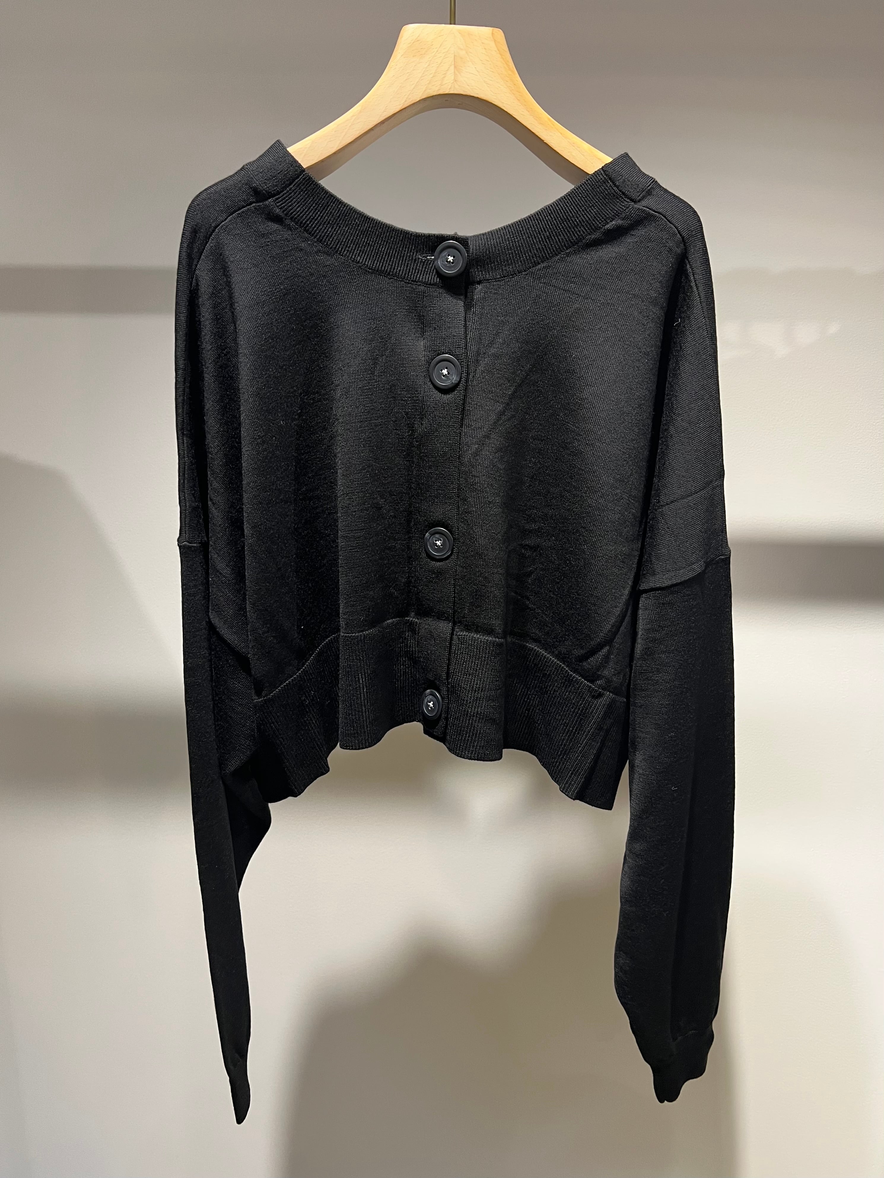 ENFOLD エンフォルド / BOX CROPPED PARTS / クロップドカーディガン  