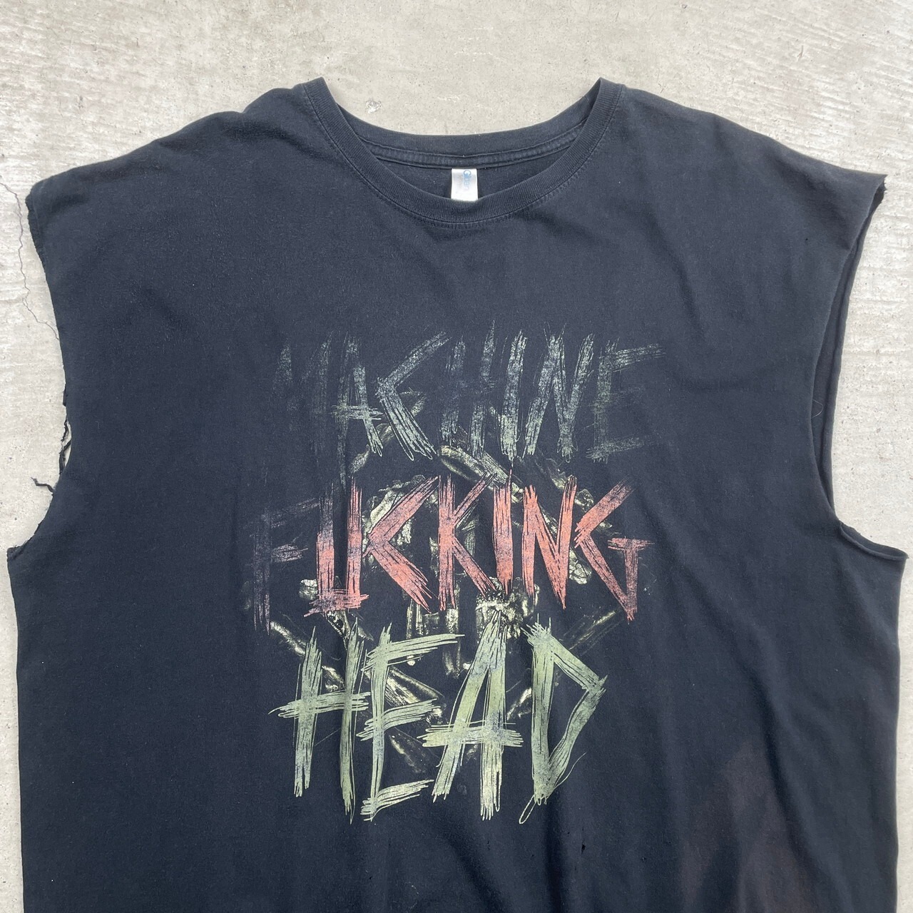 00年代 MACHINE HEAD マシーンヘッド ノースリーブ バンT バンドT 