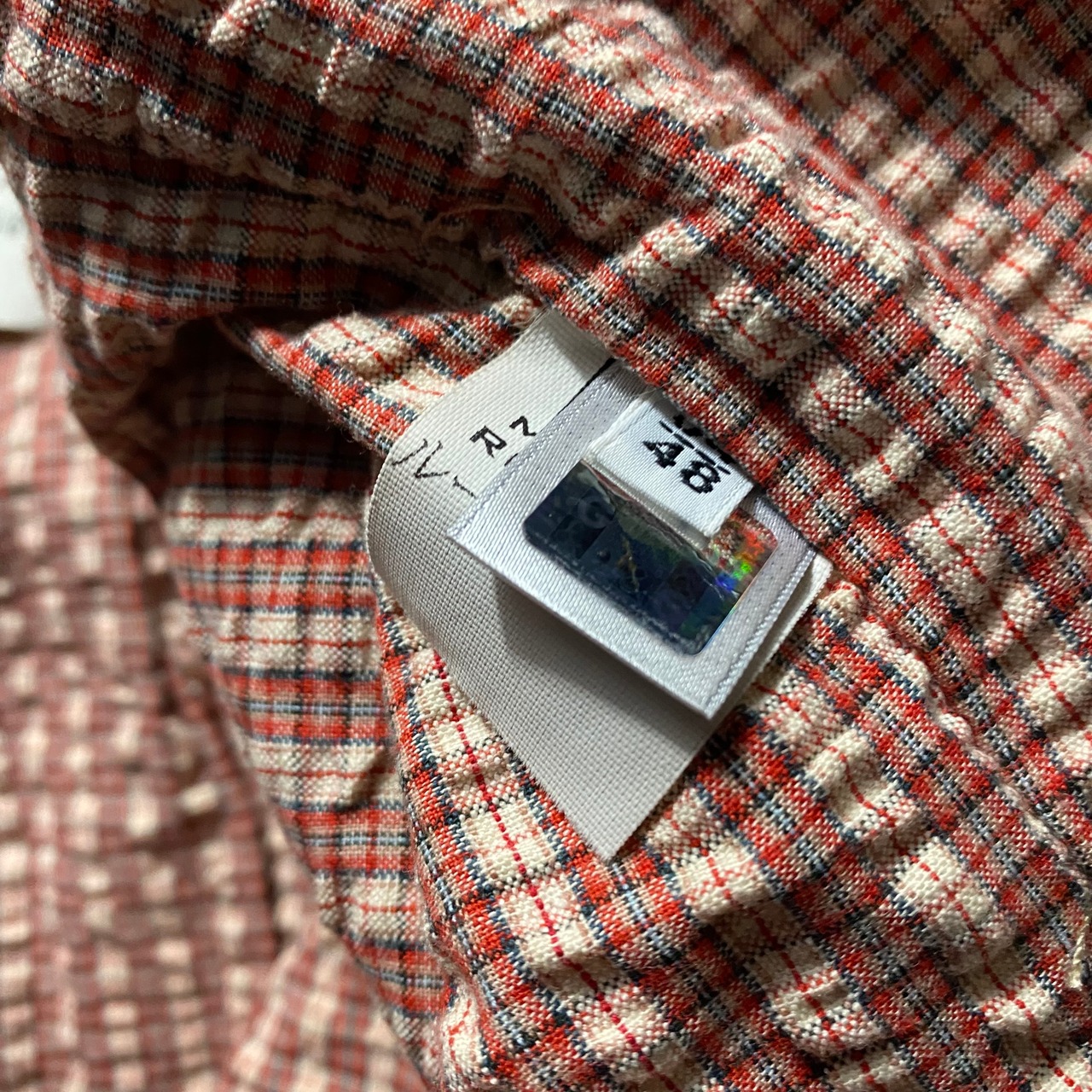 archive D&G tricolor leather blouson