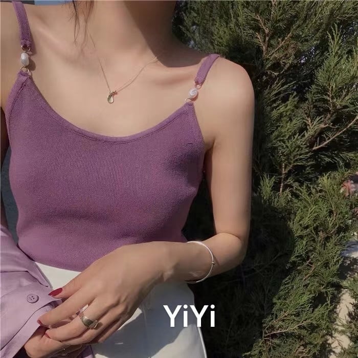 パールアクセントキャミソール　AJ111-5013