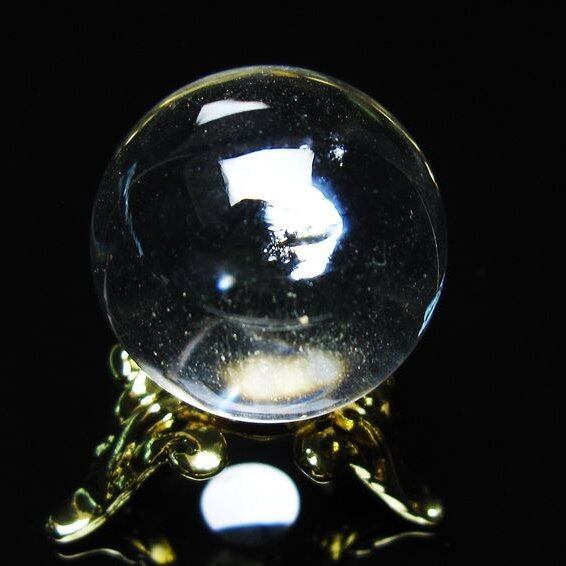 水晶 丸玉 20mm 一点物 141-7623