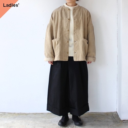 HARVESTY コーデュロイアトリエジャケット Corduroy Atelier Jacket （Beige）