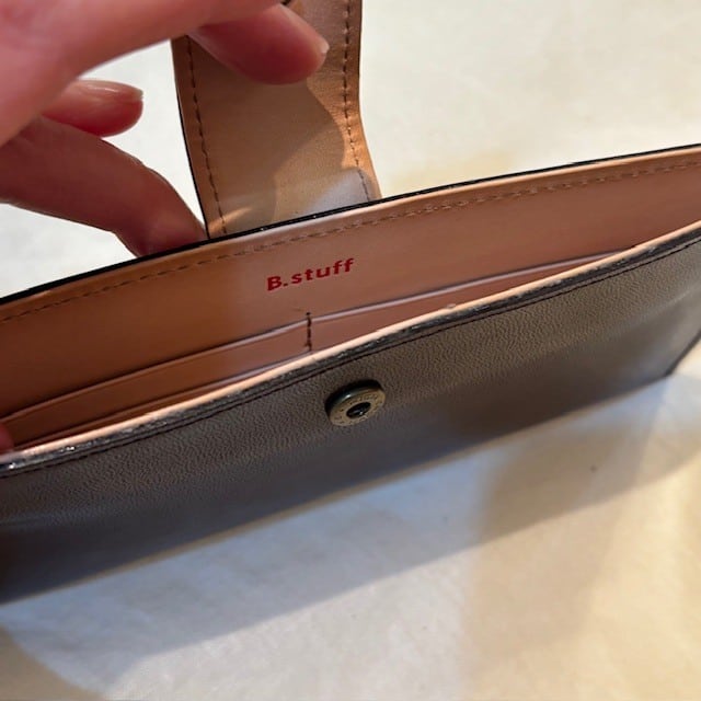 B.stuff　薄手のお財布(ローグレープ)