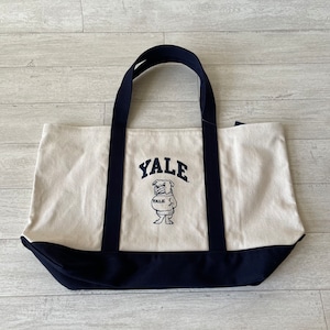 【Brend New】YALE University Canvas Tote Bag L  W155