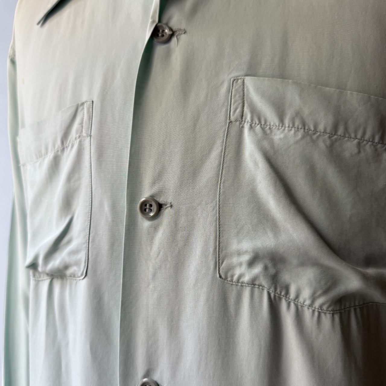 ARROW “Sanforset” RAYON LONG COLLAR SHIRT