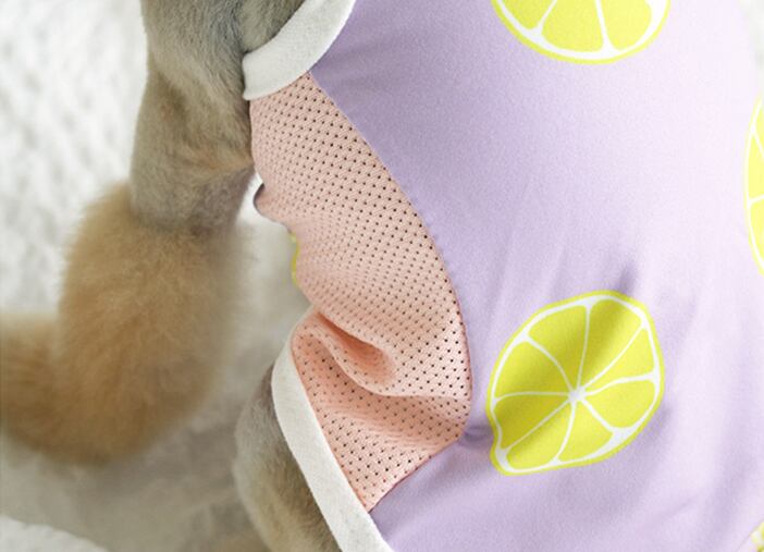 レモンタンクトップ S ~ XL 2color / 犬服 新作 夏 可愛い 犬の服