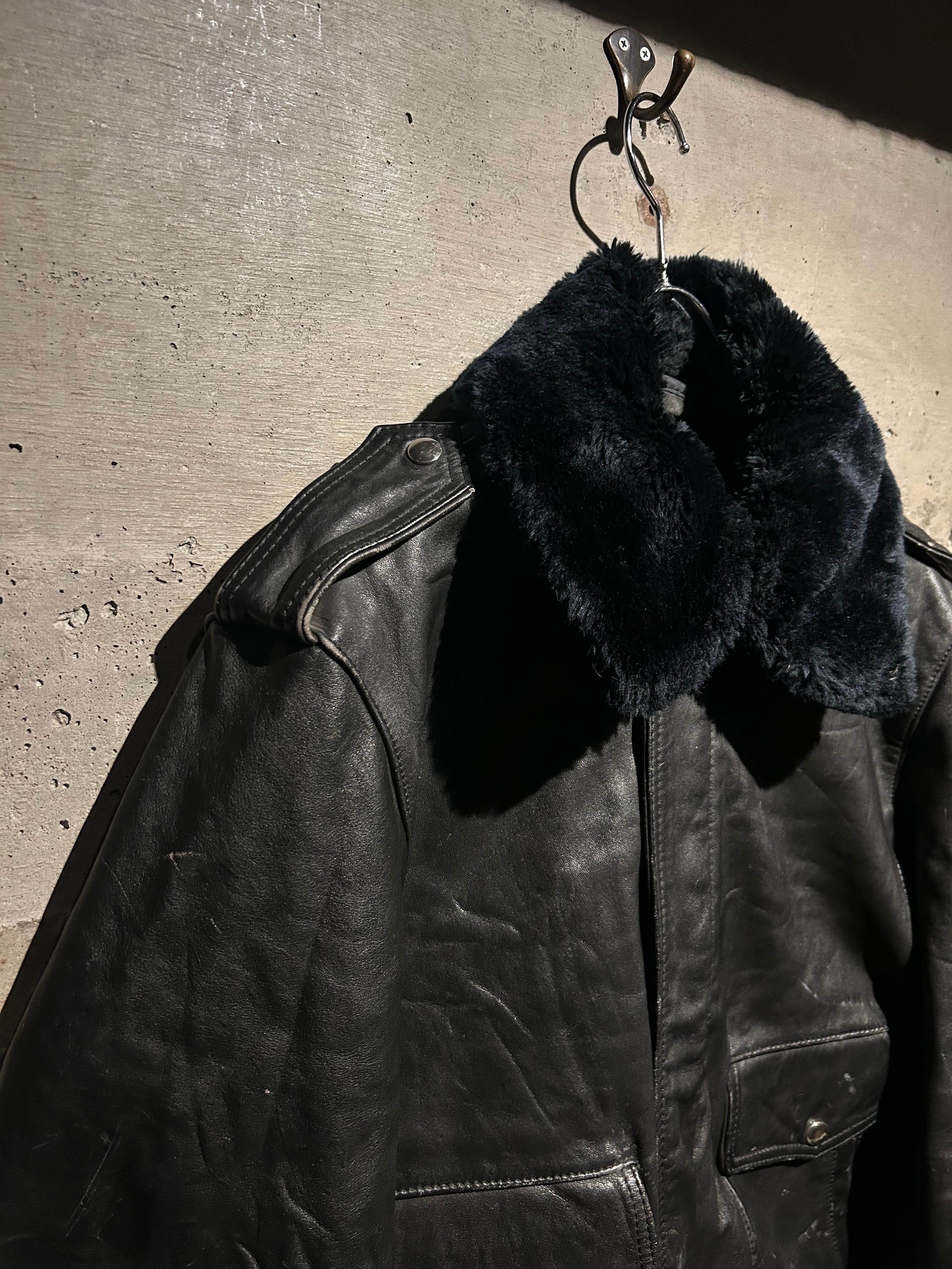 Caka】“Harley Davidson × Hein Gericke” G-1 Type Leather Flight