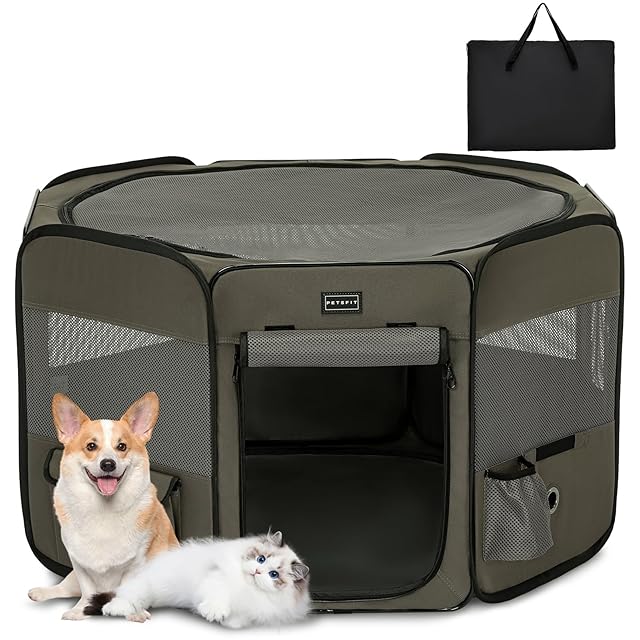 ペットケージ 136x79x84cm 犬 猫 トレー付き 折り畳み式 ペットケージ 136x79x84cm 犬 猫 トレー付き 折り畳み式 ペットケージ