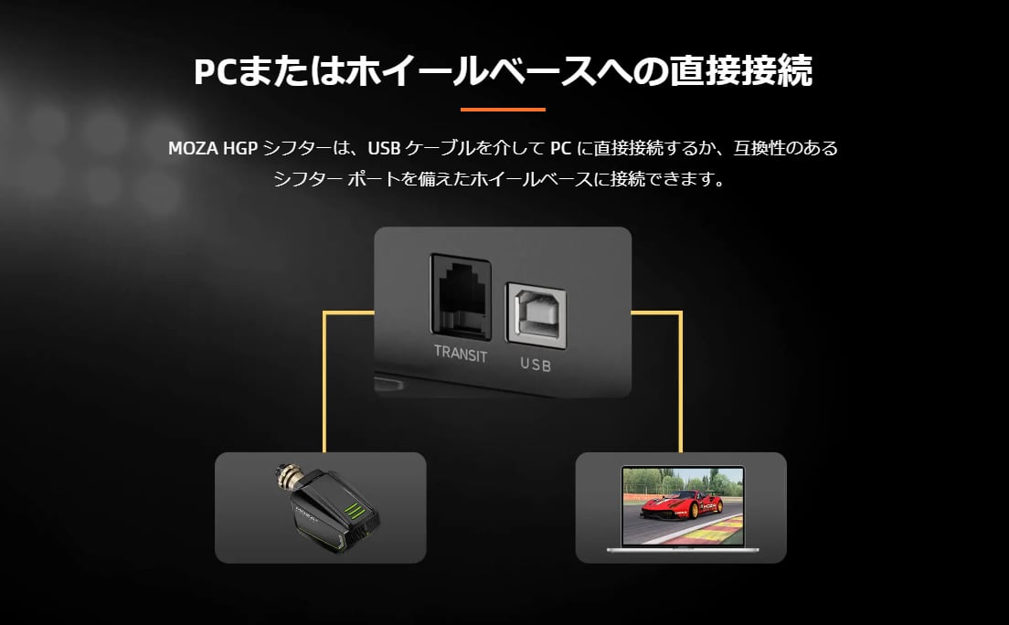 から厳選したMOZA Racing Hパターンシフター 使用頻度低 スピーカー