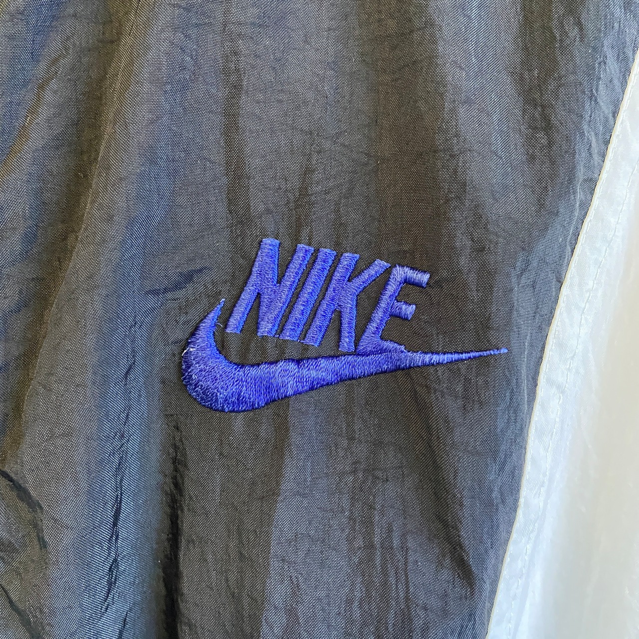 90年代 銀タグ NIKE ナイキ ナイロンジャケット メンズXL 古着 90s 