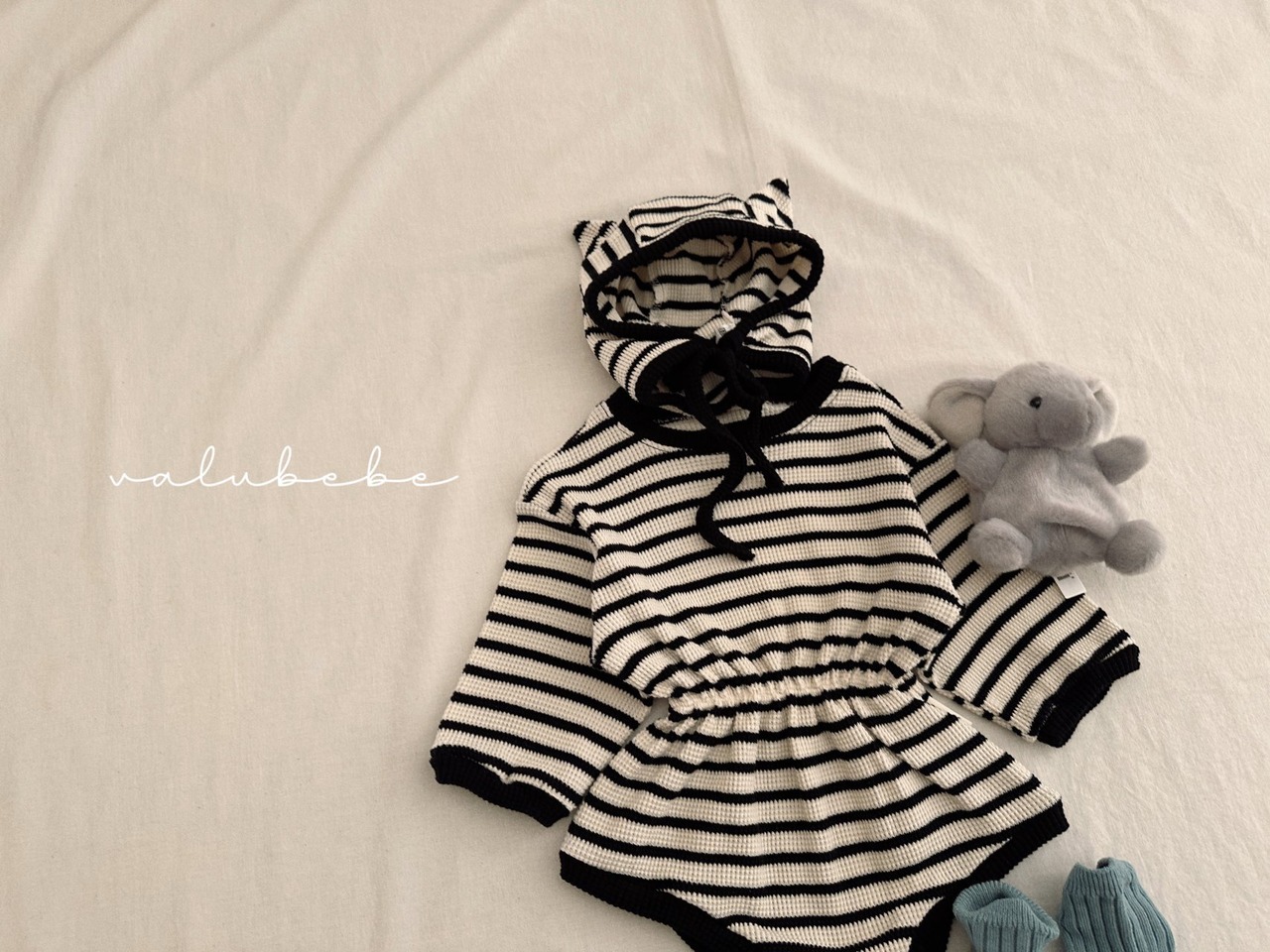 【valu bebe】ラテボーダースーツ ブラック 70〜80cm - 4