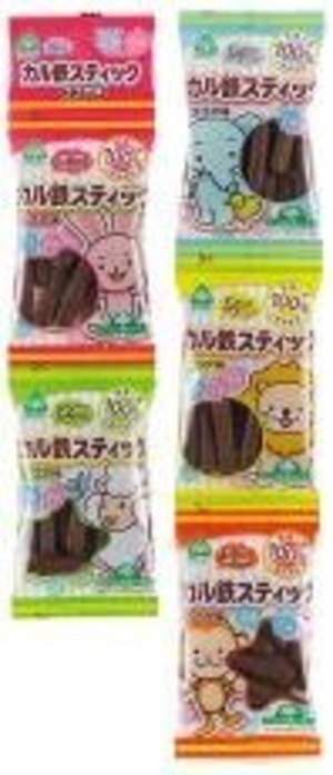 ミニカル鉄スティック ココア味 10.5g×5連　サンコー