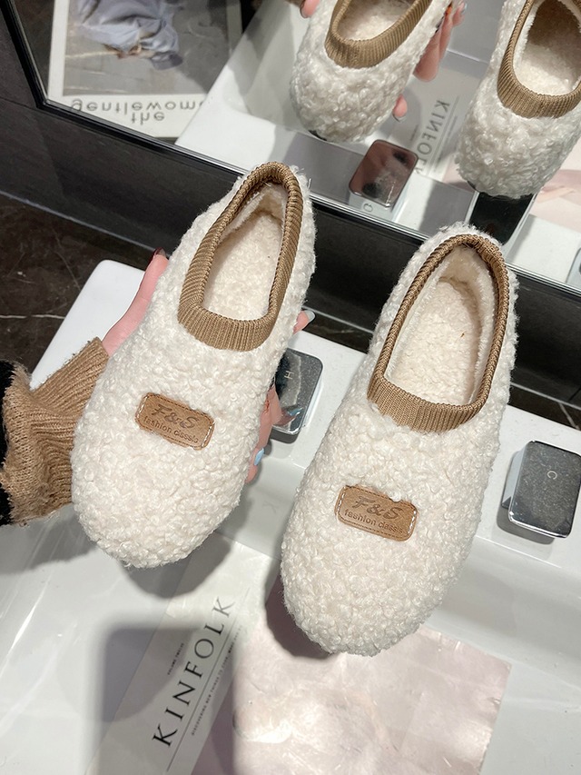 レディースウィンタースタイルカジュアル 靴 シューズ コットン 冬物 部族の婦人靴19740994040