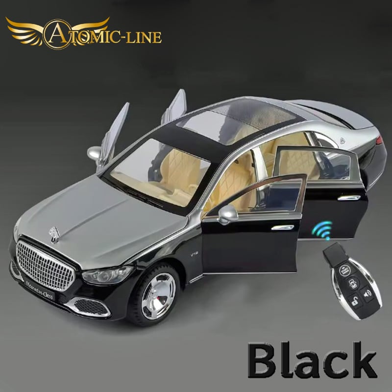 Mercedes マイバッハ S680 キーレスリモコン USB充電 1/24 ミニカー 全