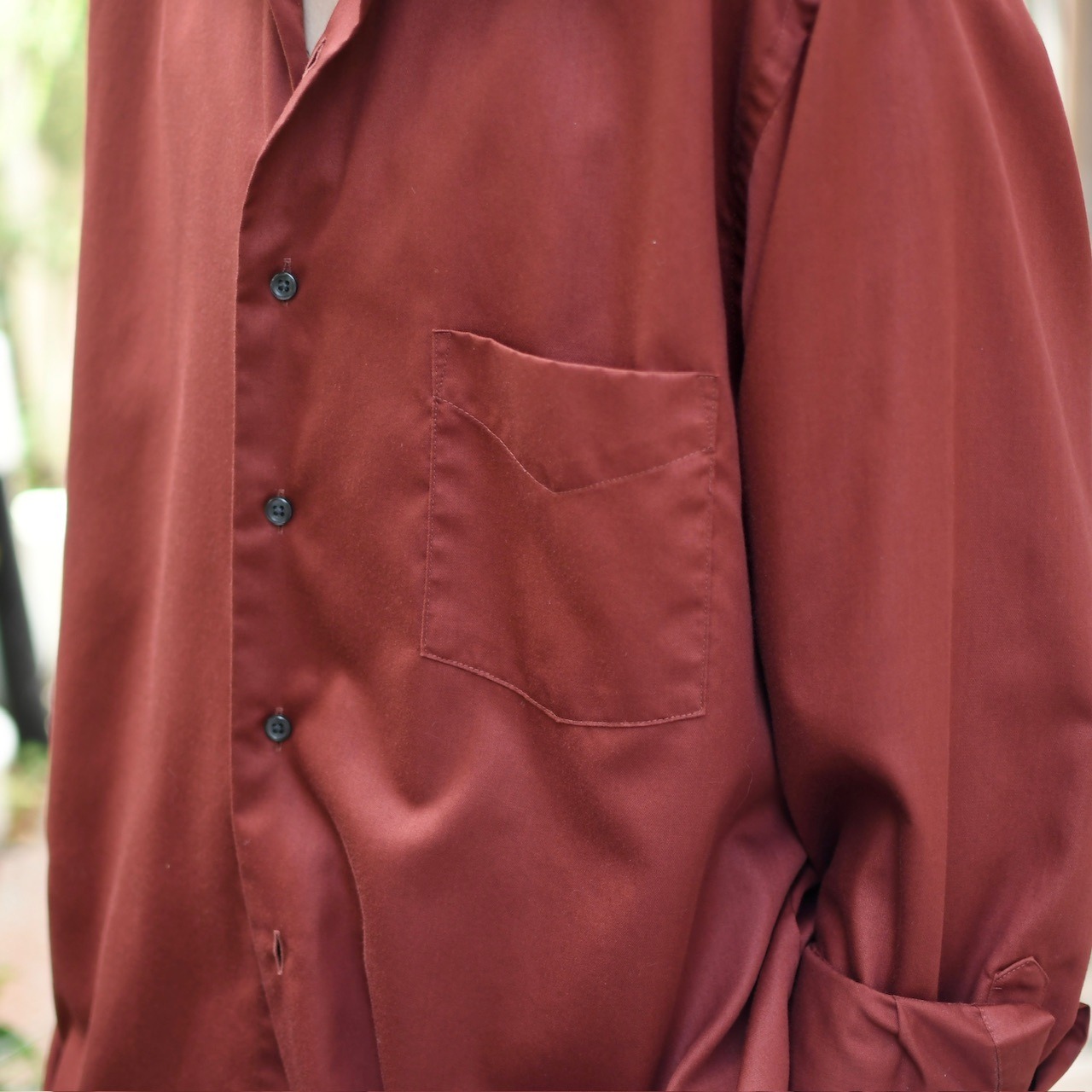 VAN HEUSEN terracotta color dress shirt
