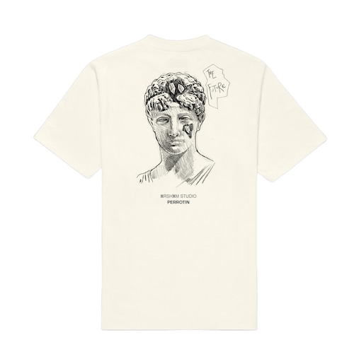 Daniel Arsham - 20 Years: T-Shirt - Eroded Bust (Cream)