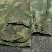 60's~ usarmy jungle fatigue jacket 4th boro