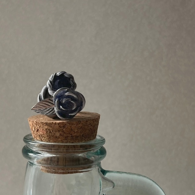 Bouquet Ring -BLUE-