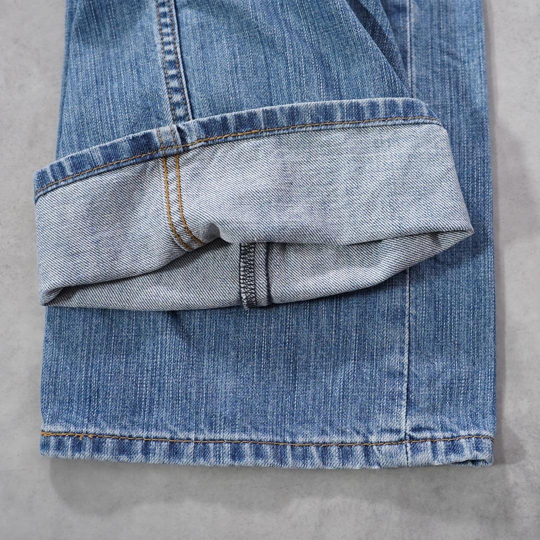 リーバイス569 Levis W34 ブルーデニム 青 ヒゲ 古着 15492 リーバイス569 Levis W36 ブルーデニム 青 パンツ ヒゲ 14600 | fuufu