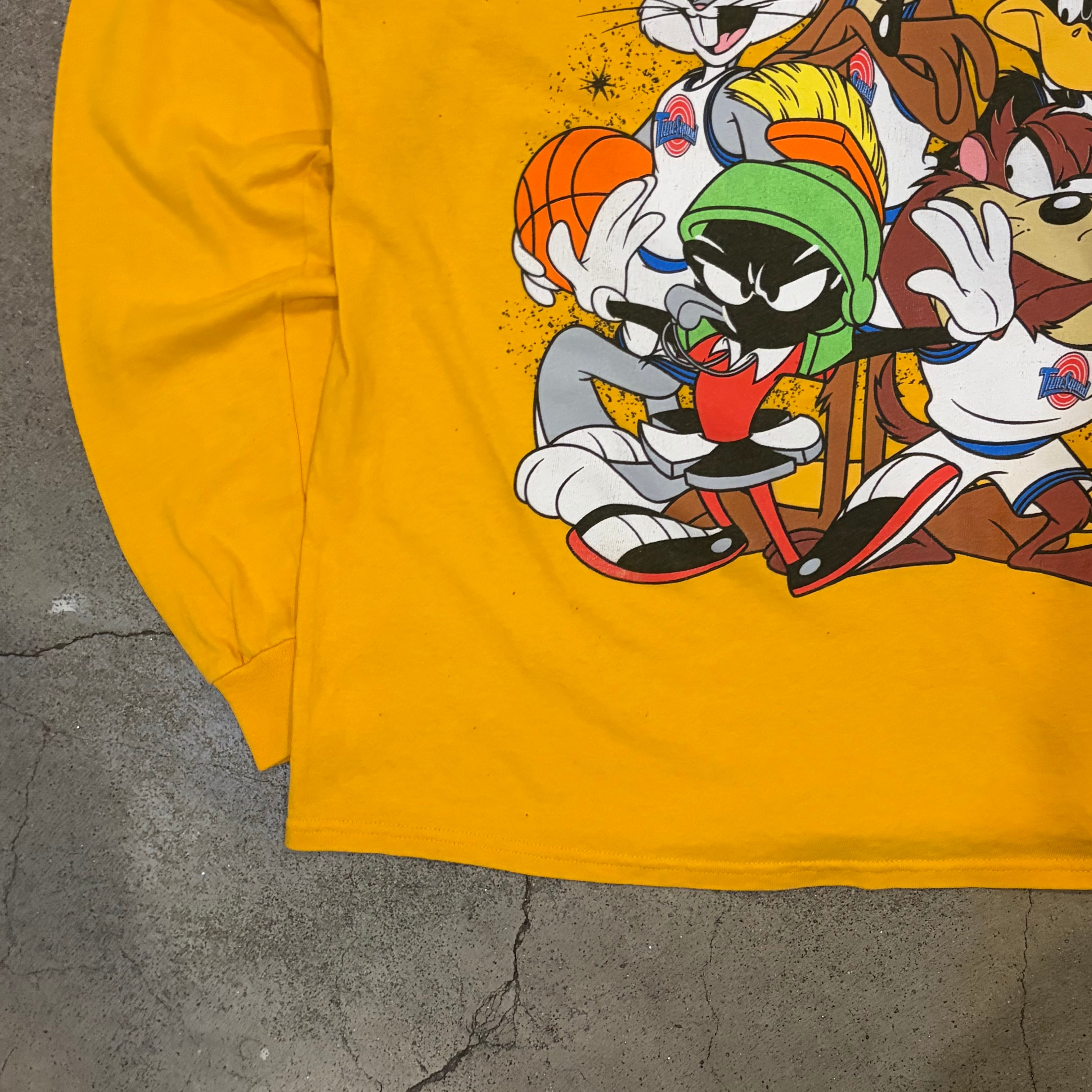 SPACE JAM character print long sleeve t-shirt | 仙台 古着屋