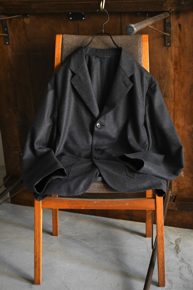 HEUGN / Evon - Gray Flannel Blouson HEUGN / Evon - Gray Flannel Blouson