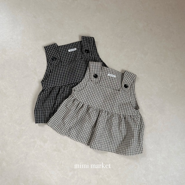 lonamer overalls dress【mimimarket】※9月中旬〜下旬発送予定