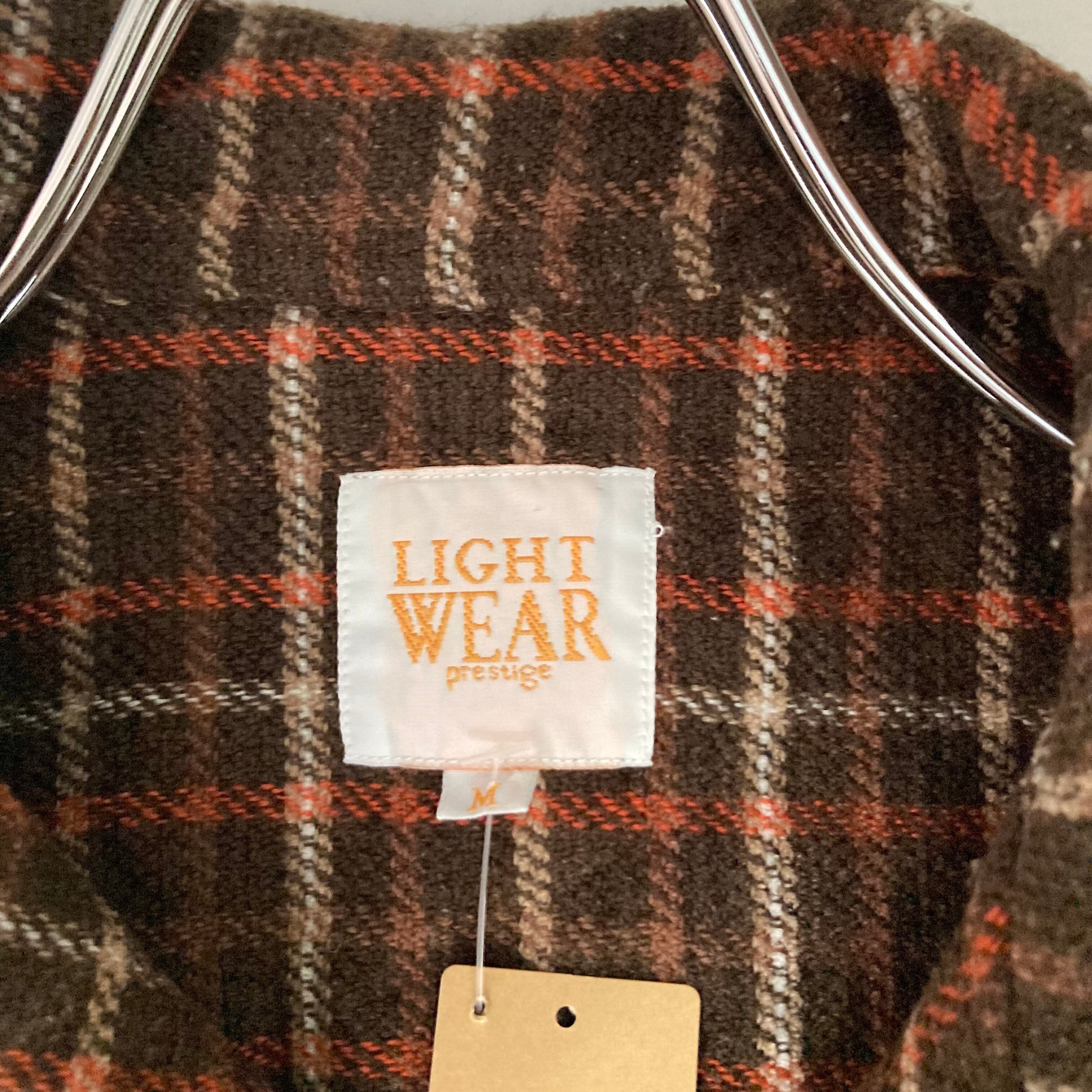 LIGHT WEAR 長袖シャツ M チェック柄 | 古着屋OLDGREEN LIGHT WEAR 長袖シャツ M チェック柄 | 古着屋OLDGREEN
