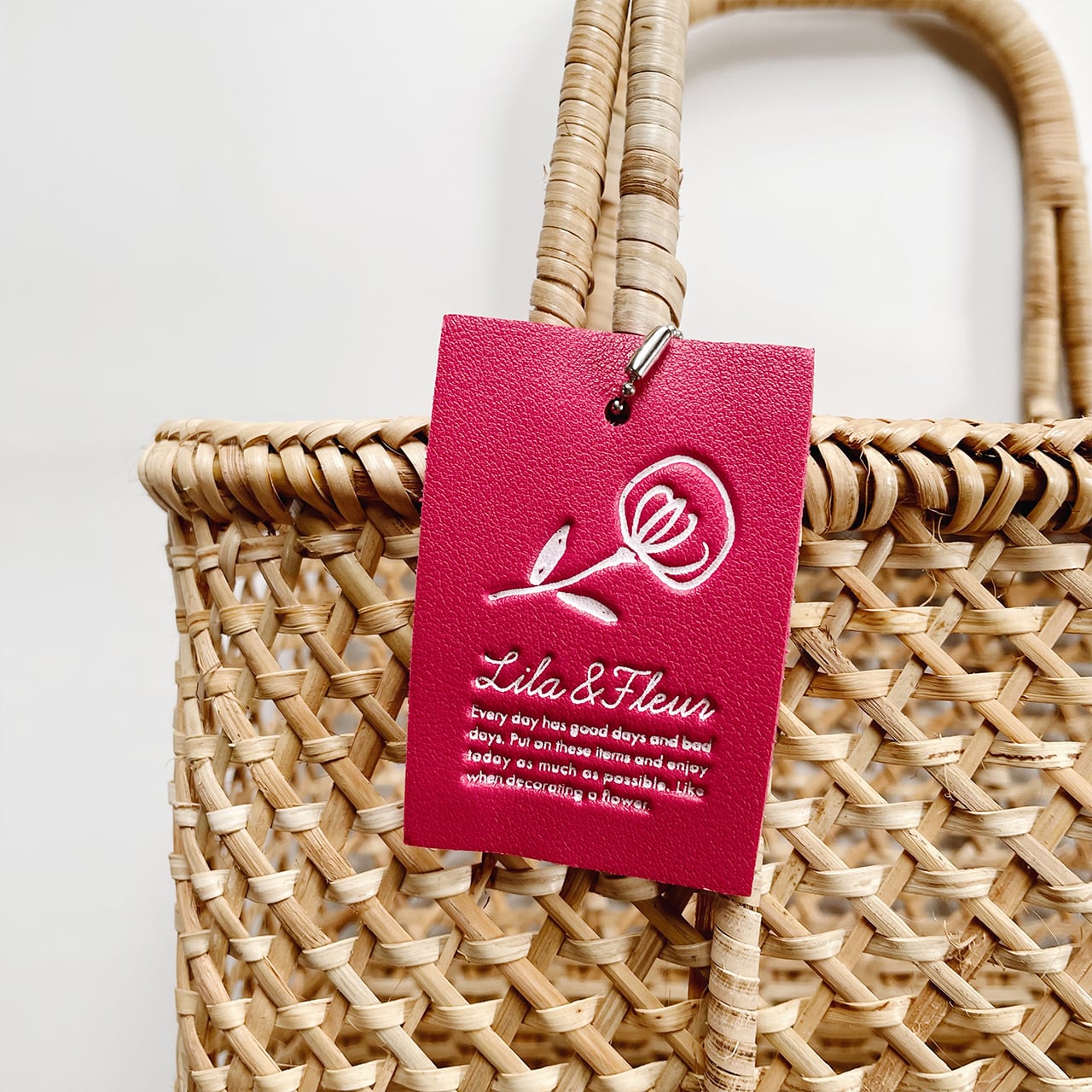 【Lila＆Fleur】Rattan basket (Msize)