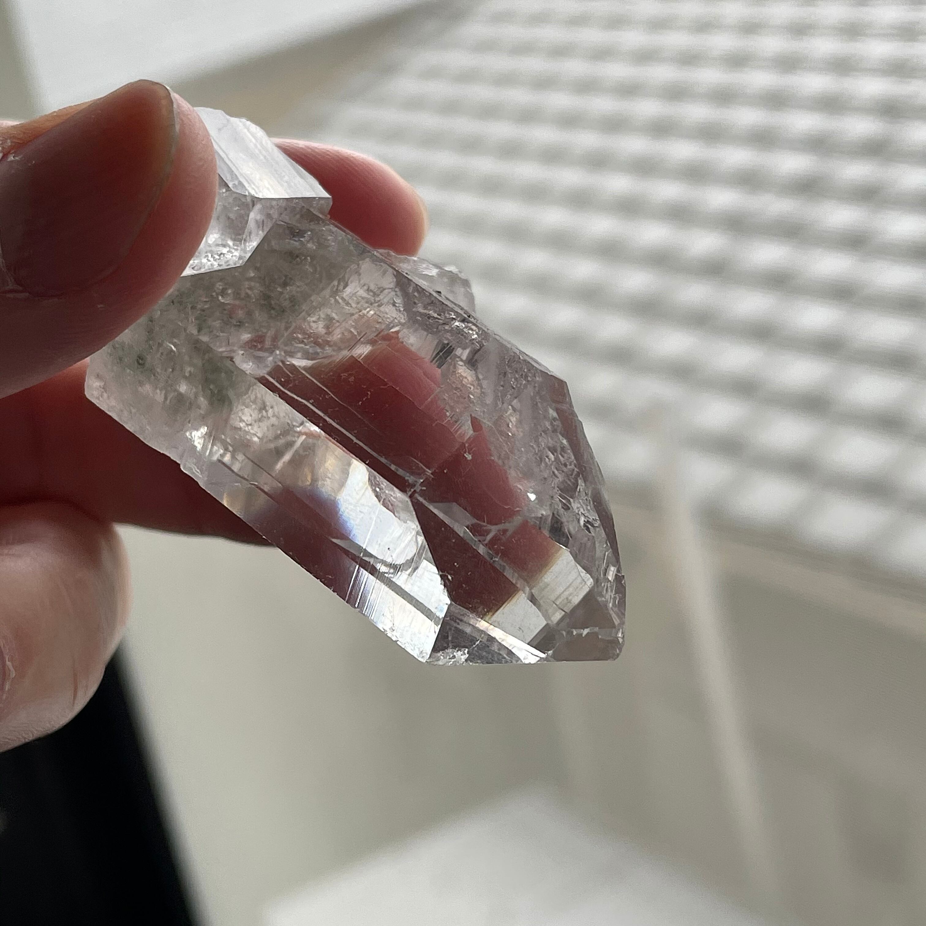 超レア ガネーシュヒマール産 ホワイトファントム付クリスタル