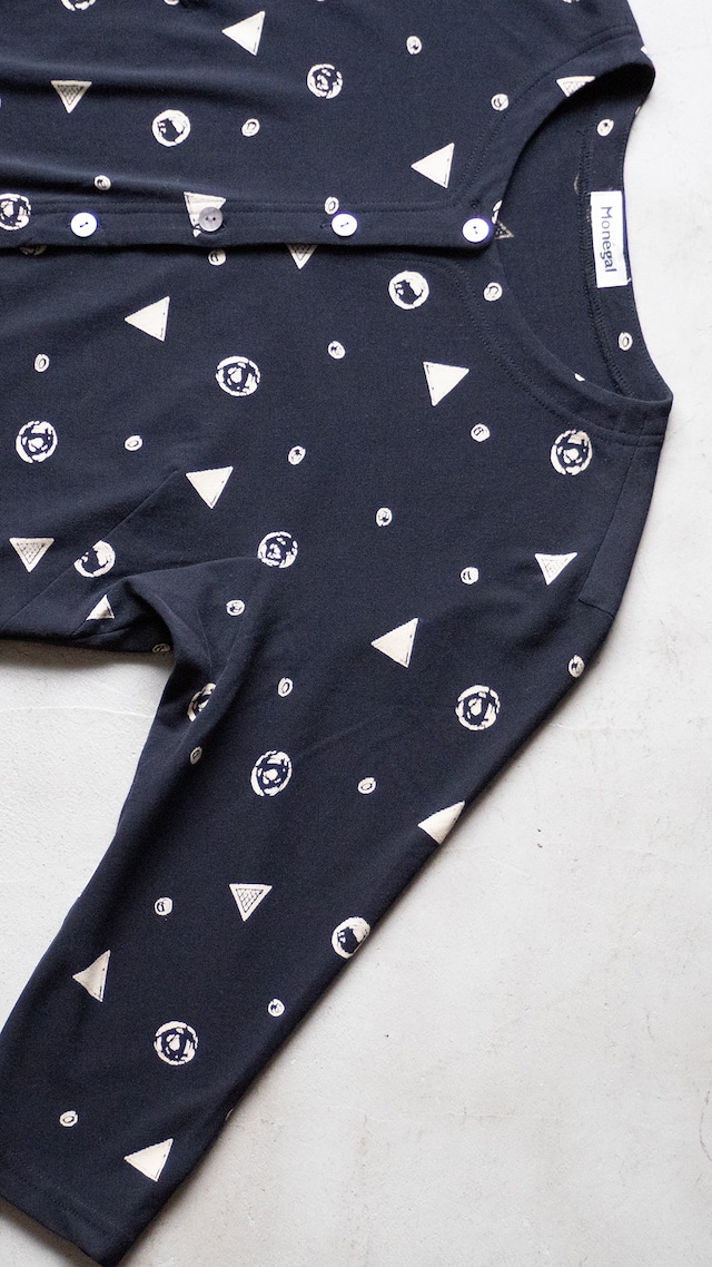 "Monégal" used Crew-neck cardigan