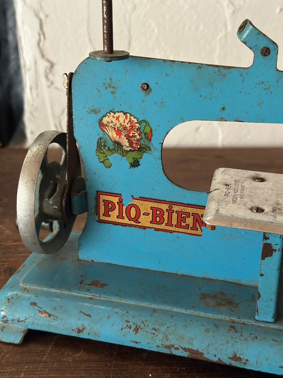 トイミシン PIQ-BIEN フレンチブルー 水色 | Brocante de La Cocotte