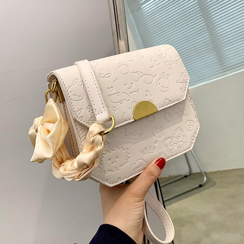 シングル スクウェア メッセンジャーバッグ 手作りハンドバック45412435568