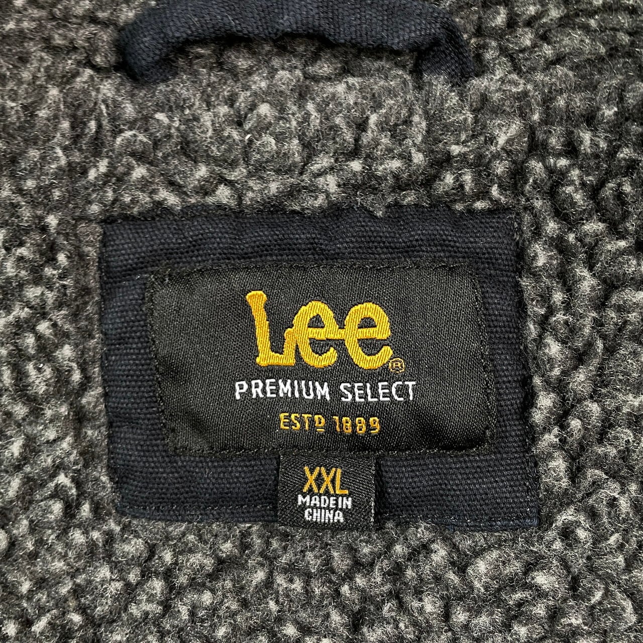 Lee リー PREMIUM SELECT 裏ボア ダックベスト メンズ2XL 古着 ワーク