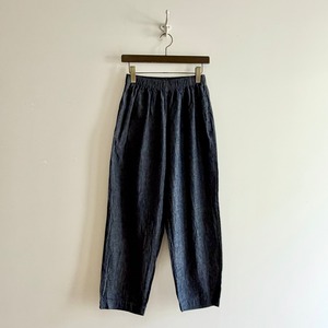 C30612 Linen/Cotton Denim Balloon Pants