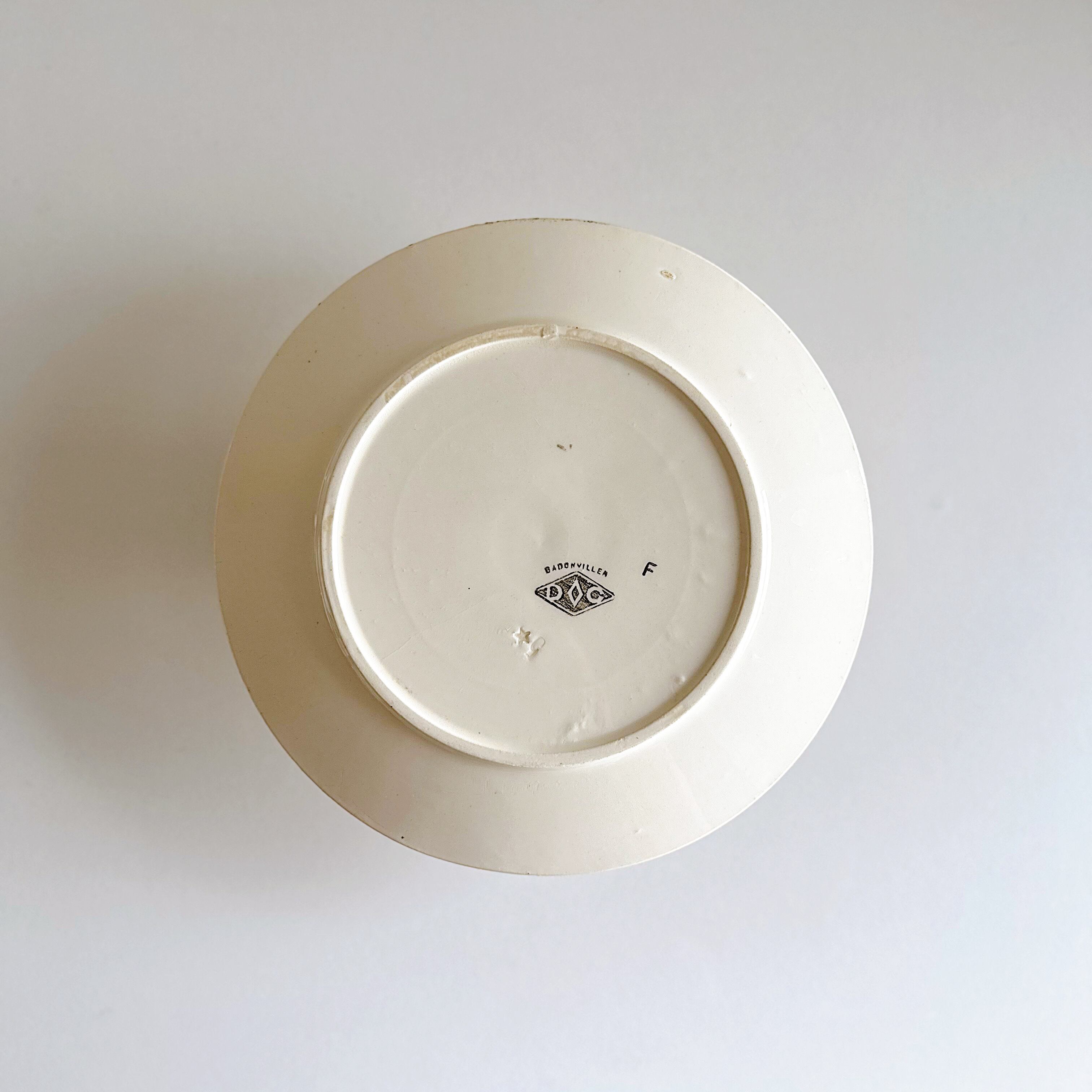 Badonviller バドンヴィレー デザートプレート ABRICOT A