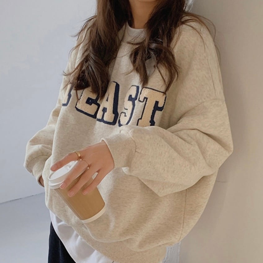 ボアロゴ裏起毛スウェット A1121 | Life365